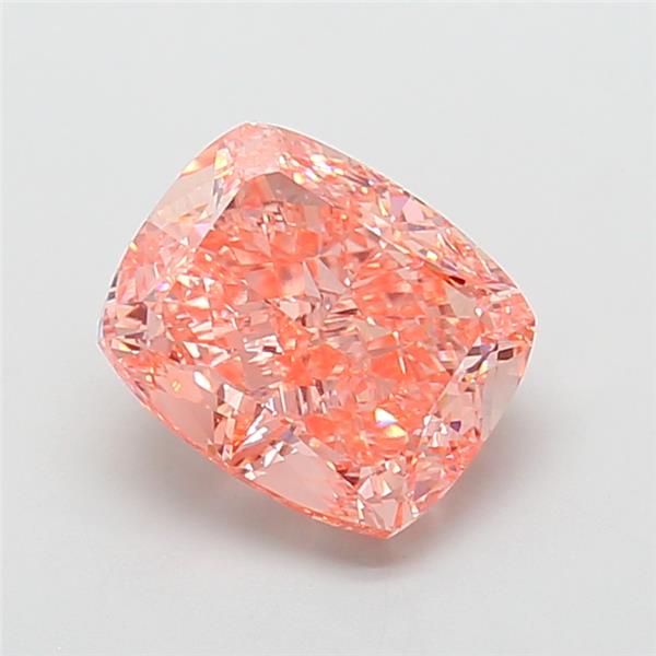 6.55 ct. cushion Lab Grown Diamond front image
