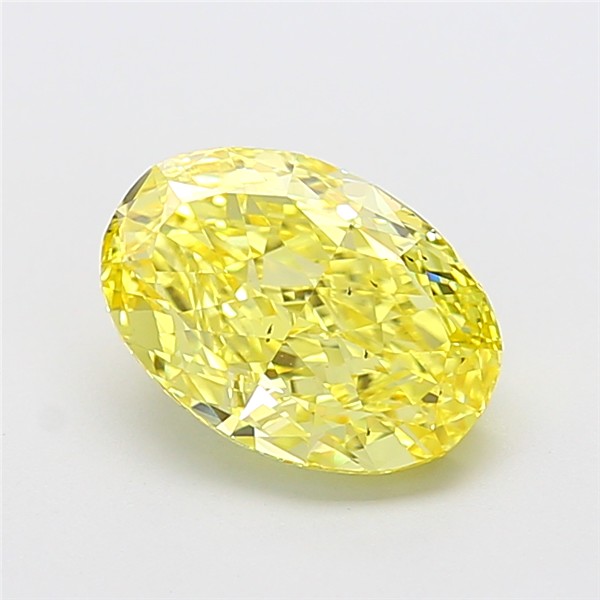 2.92 ct. oval Lab Grown Diamond front image