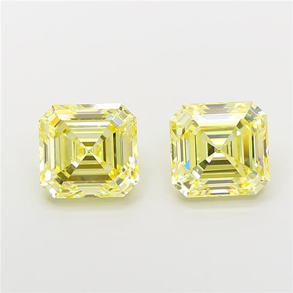 2.73 ct. asscher Lab Grown Diamond front image