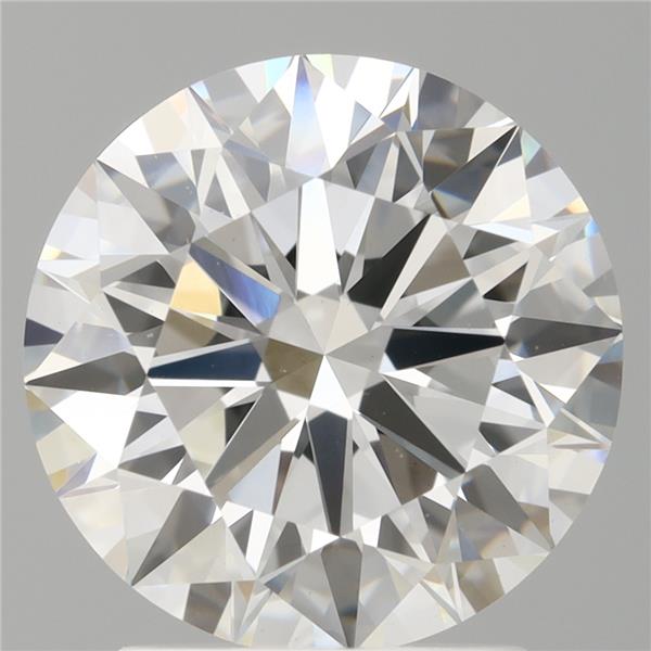 2.50 ct. round Lab Grown Diamond front image