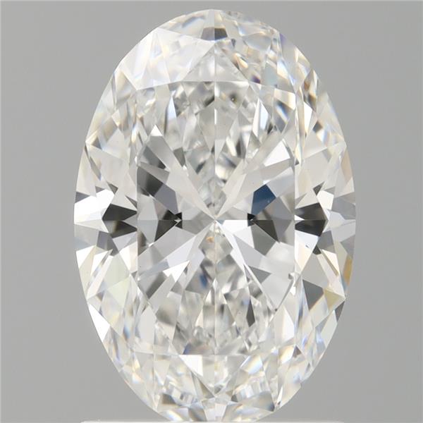 1.52 ct. oval Lab Grown Diamond front image