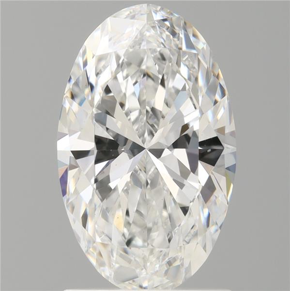 1.58 ct. oval Lab Grown Diamond front image