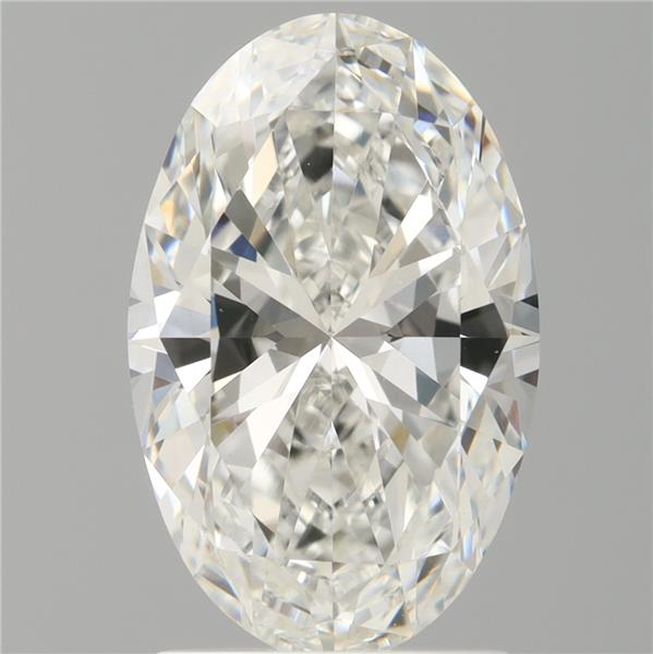 2.08 ct. oval Lab Grown Diamond front image