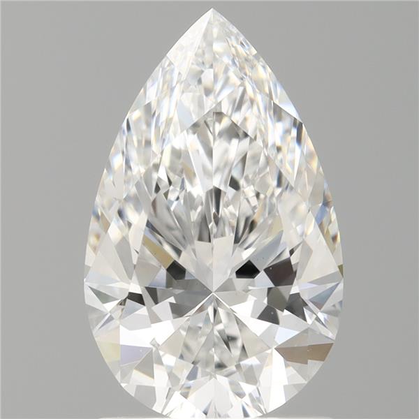 1.57 ct. pear Lab Grown Diamond front image