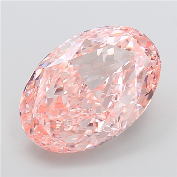 19.13 ct. oval Lab Grown Diamond front image