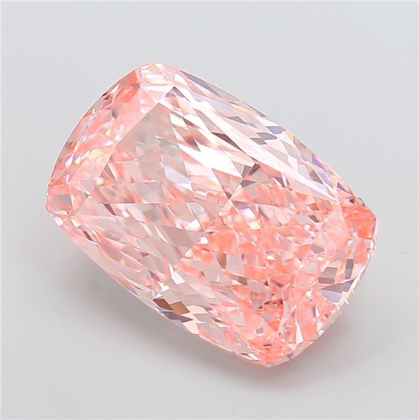 15.55 ct. cushion Lab Grown Diamond front image