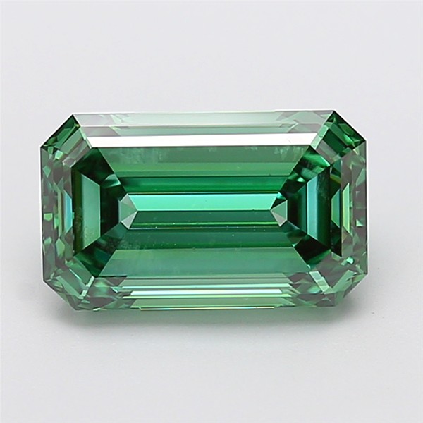 4.02 ct. emerald Lab Grown Diamond front image
