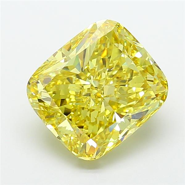 7.01 ct. cushion Lab Grown Diamond front image