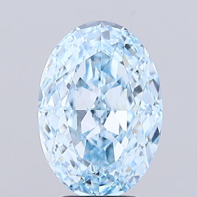 3.10 ct. oval Lab Grown Diamond front image