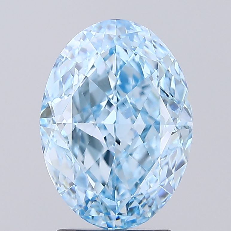 3.06 ct. oval Lab Grown Diamond front image