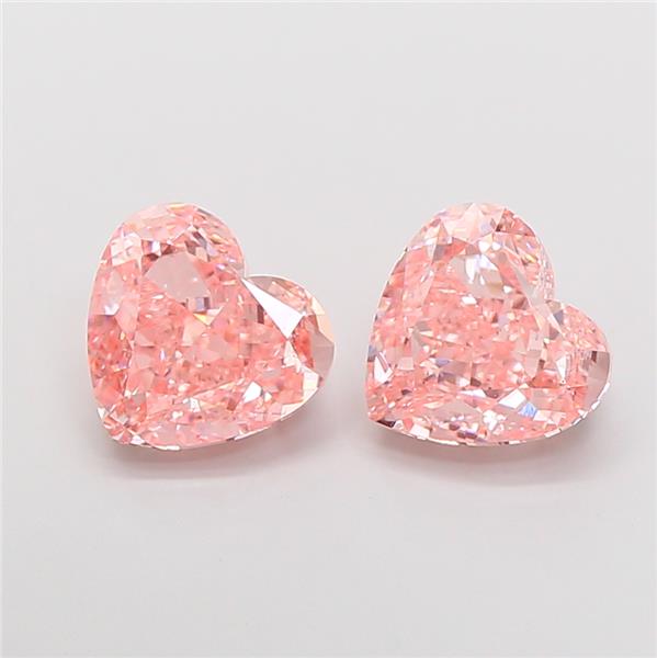 2.72 ct. heart Lab Grown Diamond front image