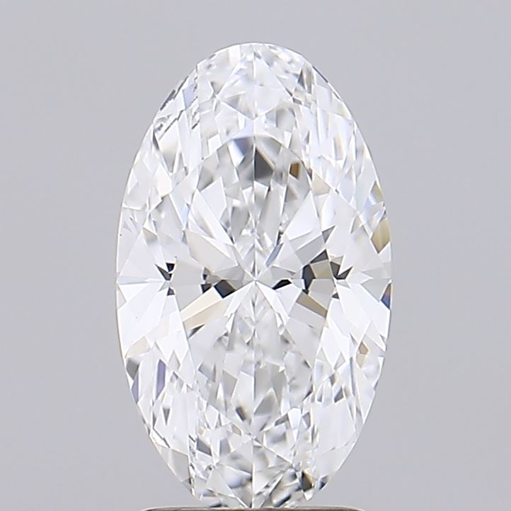 1.44 ct. oval Lab Grown Diamond front image