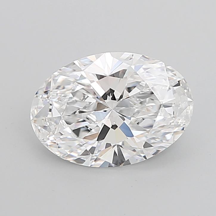 4.13 ct. oval Lab Grown Diamond front image
