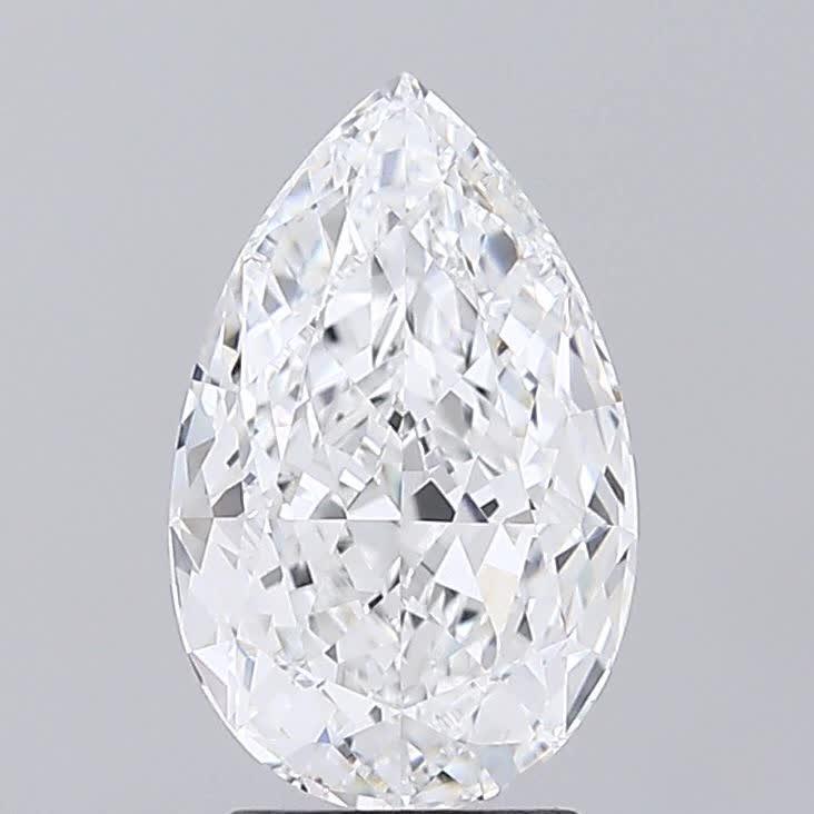 2.92 ct. pear Lab Grown Diamond front image