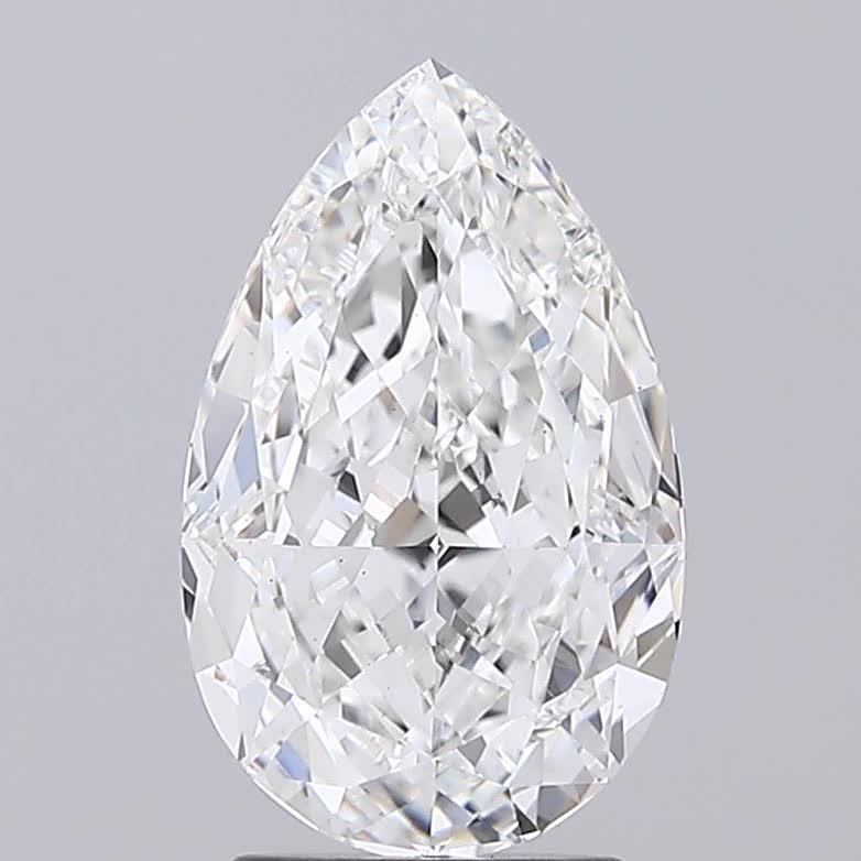 3.25 ct. pear Lab Grown Diamond front image