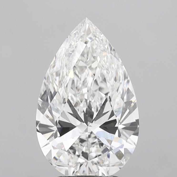 3.05 ct. pear Lab Grown Diamond front image