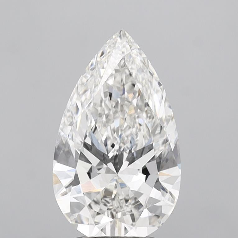 3.03 ct. pear Lab Grown Diamond front image