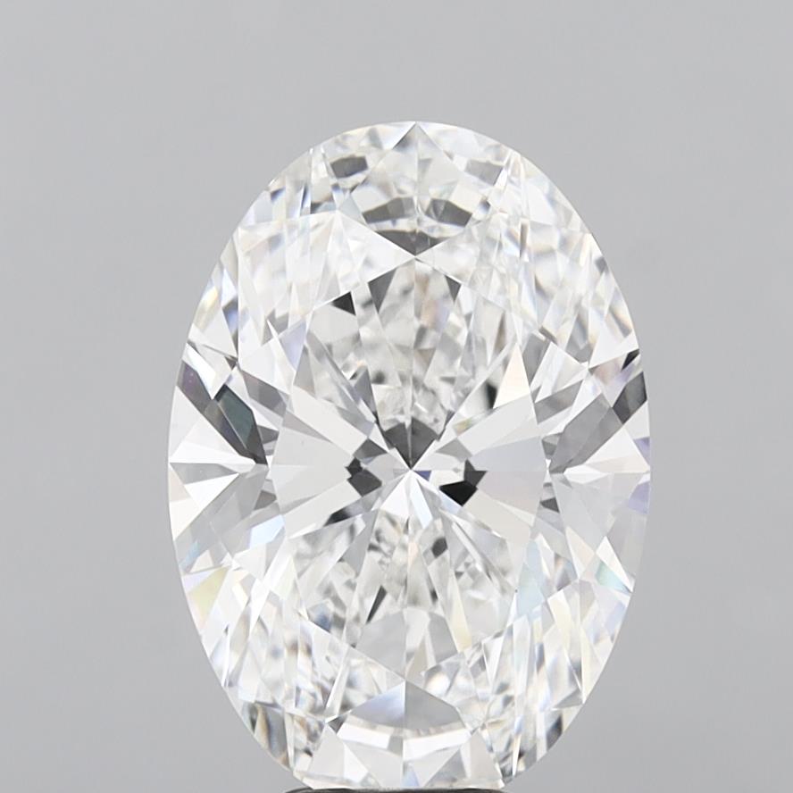 8.01 ct. oval Lab Grown Diamond front image