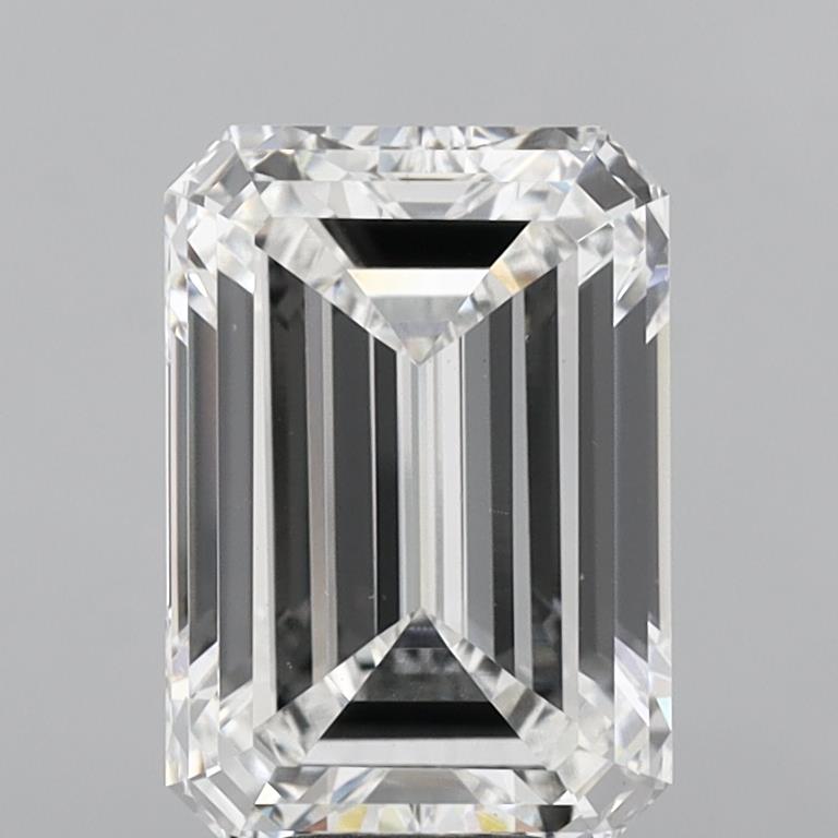 7.01 ct. emerald Lab Grown Diamond front image