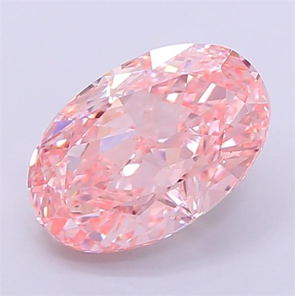 3.00 ct. oval Lab Grown Diamond front image