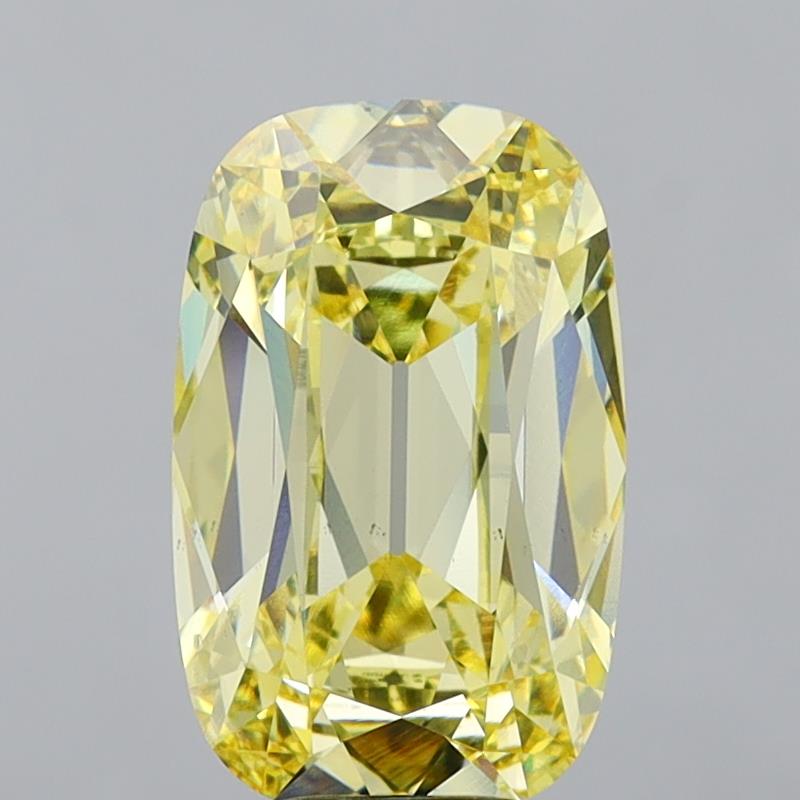 6.83 ct. cushion Lab Grown Diamond front image