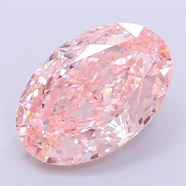 3.70 ct. oval Lab Grown Diamond front image