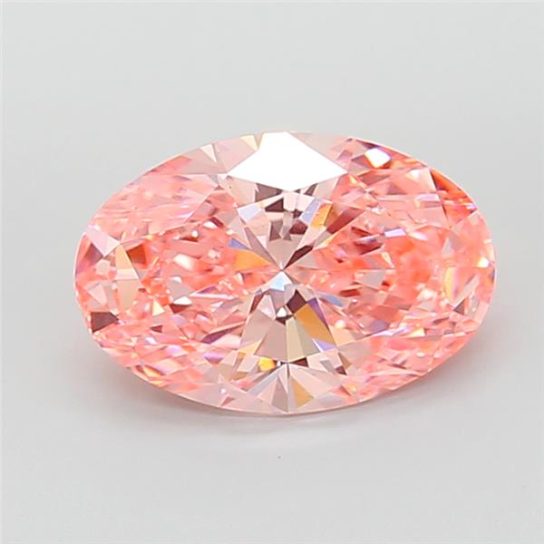 5.03 ct. oval Lab Grown Diamond front image