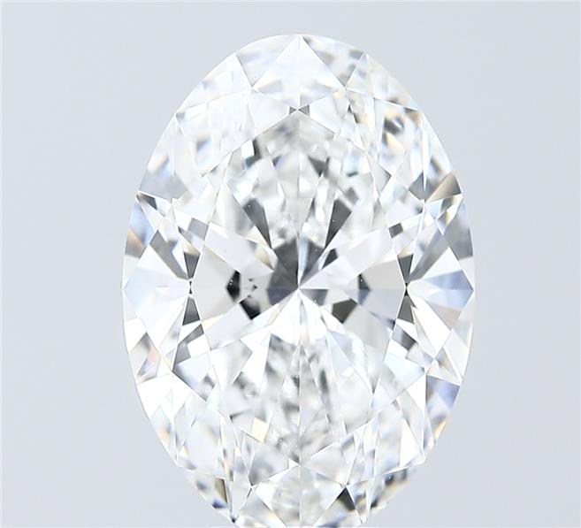 6.05 ct. oval Lab Grown Diamond front image