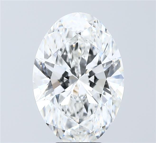 6.09 ct. oval Lab Grown Diamond front image