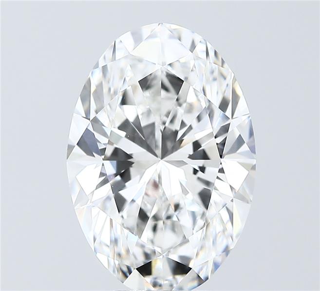6.04 ct. oval Lab Grown Diamond front image