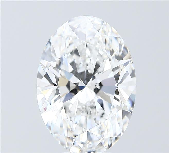 6.00 ct. oval Lab Grown Diamond front image