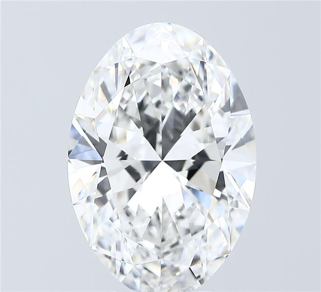 6.01 ct. oval Lab Grown Diamond front image