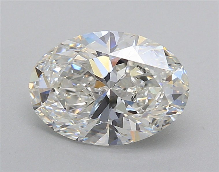 2.01 ct. oval Lab Grown Diamond front image