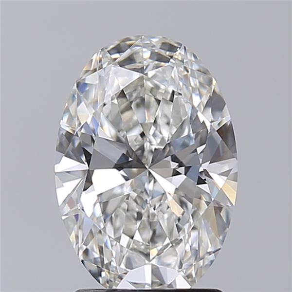 2.02 ct. oval Lab Grown Diamond front image