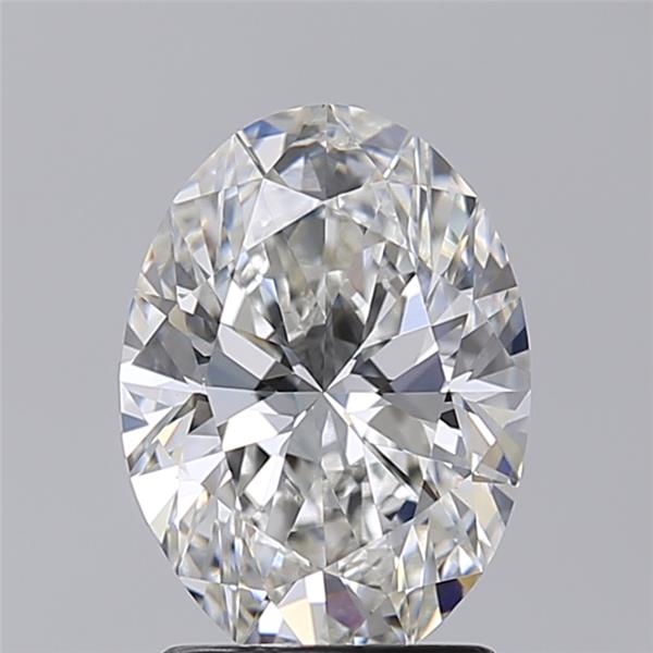 2.01 ct. oval Lab Grown Diamond front image