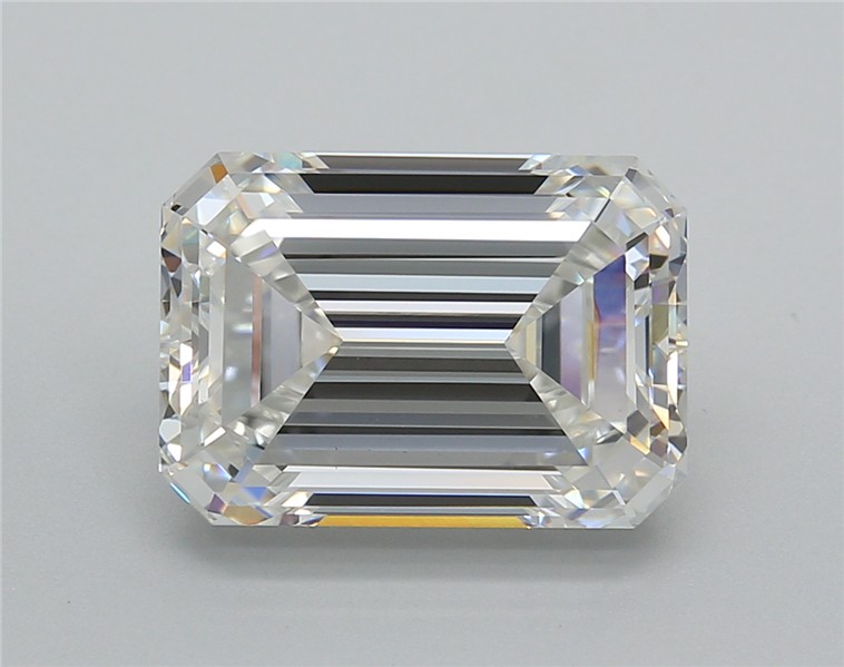 5.02 ct. emerald Lab Grown Diamond front image