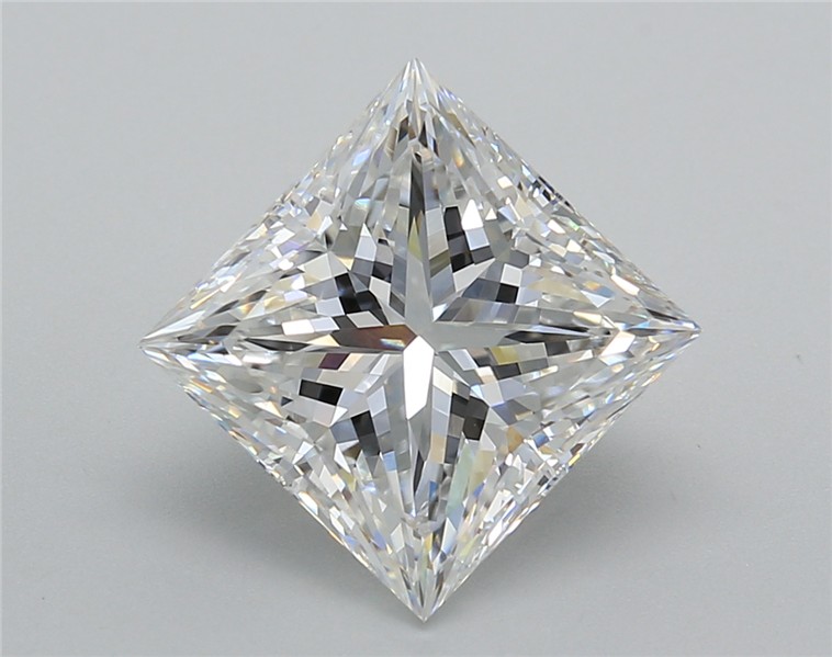 4.01 ct. princess Lab Grown Diamond front image