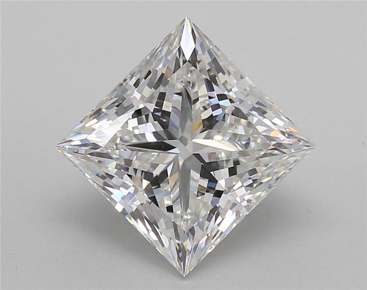 4.02 ct. princess Lab Grown Diamond front image