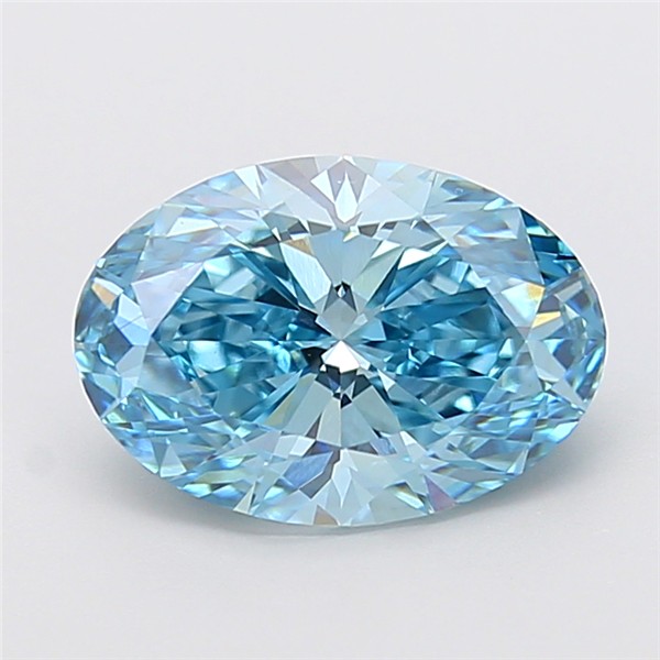 3.56 ct. oval Lab Grown Diamond front image