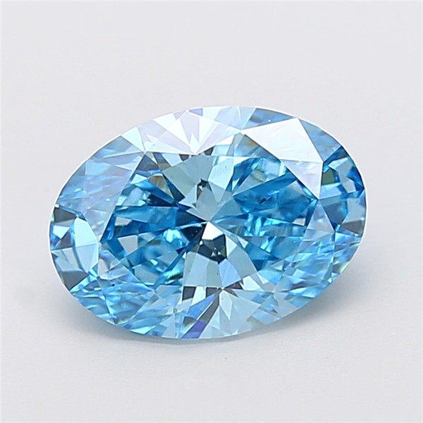 3.07 ct. oval Lab Grown Diamond front image