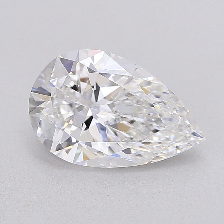 2.01 carat e VVS2 EX Cut IGI pear diamond