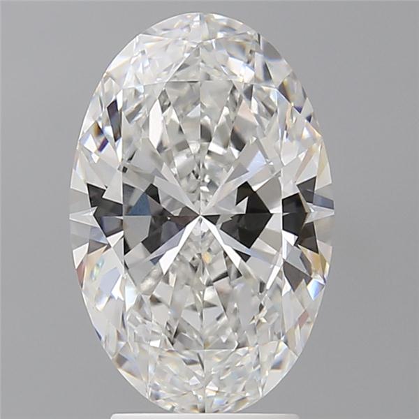 3.58 ct. oval Lab Grown Diamond front image