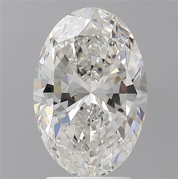 3.01 ct. oval Lab Grown Diamond front image