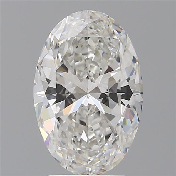 3.10 ct. oval Lab Grown Diamond front image