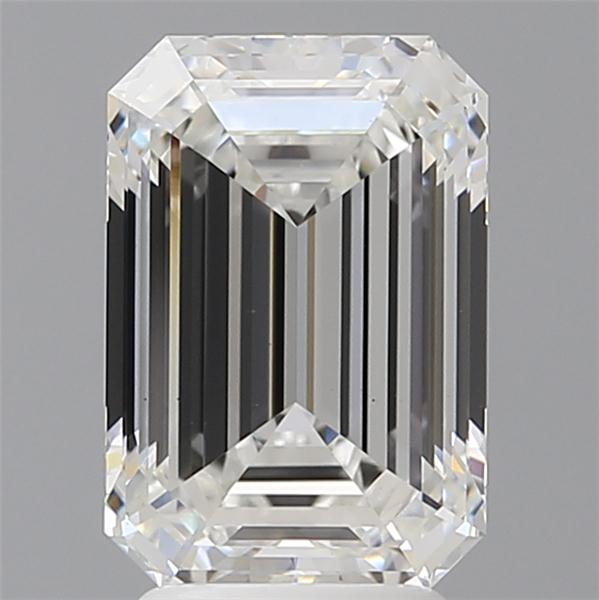 3.60 ct. emerald Lab Grown Diamond front image