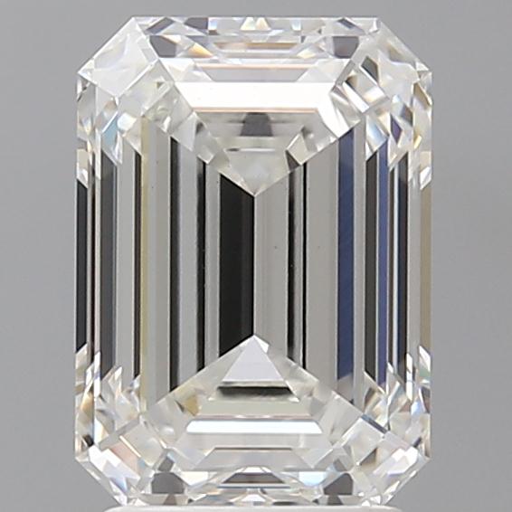 3.09 ct. emerald Lab Grown Diamond front image