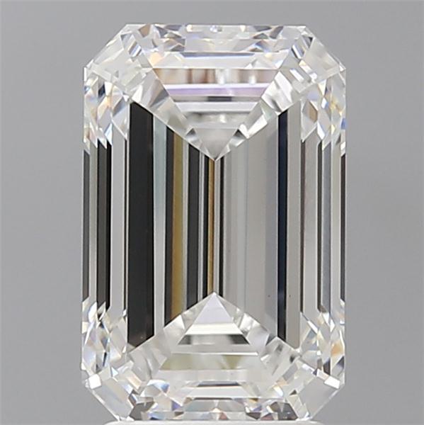 3.57 ct. emerald Lab Grown Diamond front image
