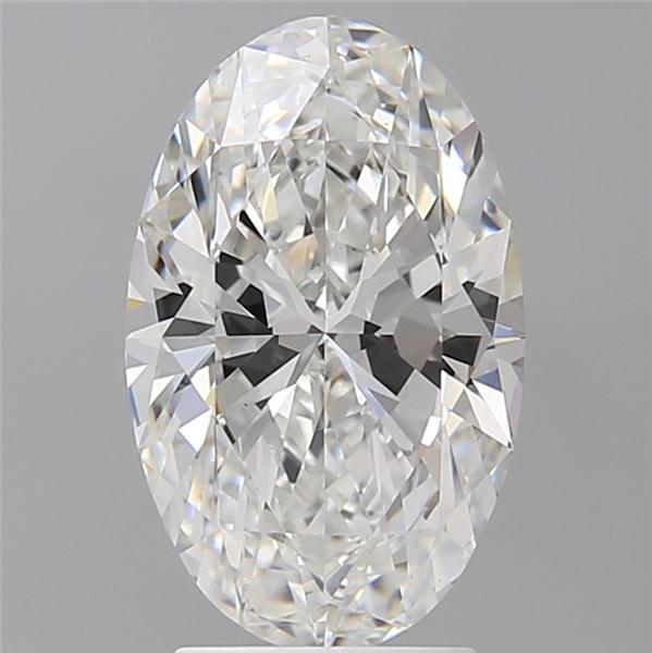 3.07 ct. oval Lab Grown Diamond front image