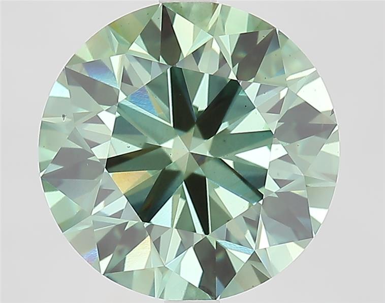 5.45 ct. round Lab Grown Diamond front image
