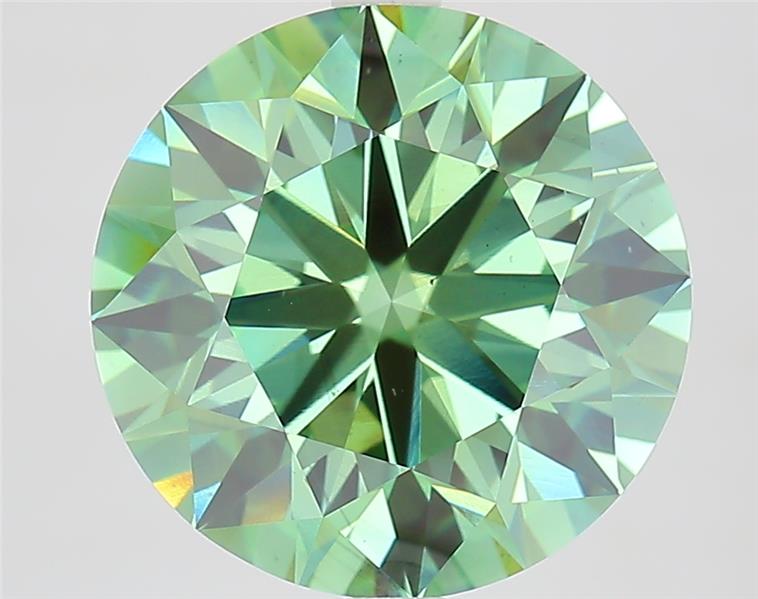 6.36 ct. round Lab Grown Diamond front image